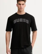 GUESS Памучна тениска SHINGO