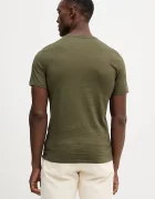GUESS Памучна тениска в бяло с принт M2YI71 I3Z14