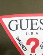 GUESS Памучна тениска в бяло с принт M2YI71 I3Z14