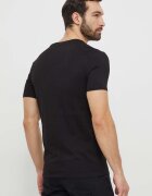 GUESS Памучна тениска в черно с изчистен дизайн M2YI36 I3Z14