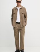 GUESS Панталон CORONADO мъжки в зелено със стандартна кройка M6RB45 WI702