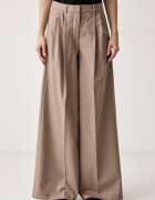 GUESS панталон дамски с вълна x LEONIE HANNE бежов W6BB40 W5204