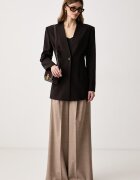 GUESS панталон дамски с вълна x LEONIE HANNE бежов W6BB40 W5204
