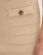GUESS Пола EVANGELINE в бежово среднодълга с кройка тип молив W5YD66 Z0130