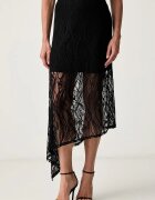 GUESS пола EVELYN черна с изчистена шарка W6YD12 K4364