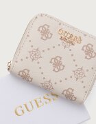 GUESS портфейл дамски от имитация на кожа ALLEGRA бежов SWGP24 89137