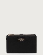 GUESS портфейл дамски от имитация на кожа AMORETTE черен SWBG78 98157