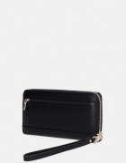 GUESS портфейл дамски от имитация на кожа AUDREY черен SWVG97 34146