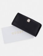 GUESS портфейл дамски от имитация на кожа AUDREY черен SWVG97 34146