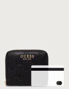 GUESS портфейл дамски от имитация на кожа CARMELLA черен SWPD22 25137