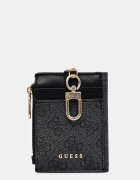 GUESS Портфейл дамски от имитация на кожа черен RW7562 P6201