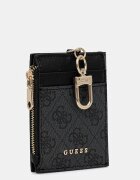 GUESS Портфейл дамски от имитация на кожа черен RW7562 P6201