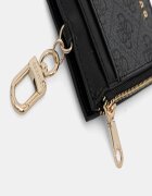 GUESS Портфейл дамски от имитация на кожа черен RW7562 P6201