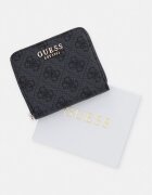 GUESS портфейл дамски от имитация на кожа COLEEN сив SWSG97 56137