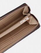GUESS портфейл дамски от имитация на кожа DIANA кафяв SWPD97 27146