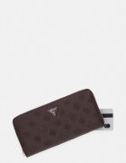 GUESS портфейл дамски от имитация на кожа DIANA кафяв SWPD97 27146