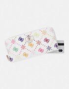 GUESS портфейл дамски от имитация на кожа EMELIE бял SWGM99 28146
