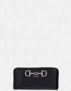 GUESS портфейл дамски от имитация на кожа JANIE черен SWVG99 10146