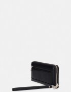 GUESS портфейл дамски от имитация на кожа JANIE черен SWVG99 10146