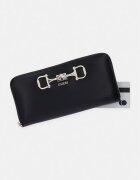 GUESS портфейл дамски от имитация на кожа JANIE черен SWVG99 10146