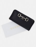 GUESS портфейл дамски от имитация на кожа JANIE черен SWVG99 10146