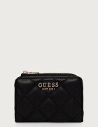 GUESS портфейл дамски от имитация на кожа JULIET черен SWQG24 56156