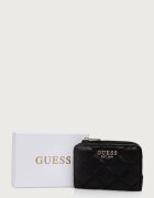 GUESS портфейл дамски от имитация на кожа JULIET черен SWQG24 56156