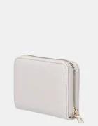 GUESS портфейл дамски от имитация на кожа LAUREL бежов SWBG74 59140