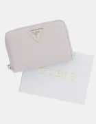 GUESS портфейл дамски от имитация на кожа LAUREL бежов SWBG74 59140