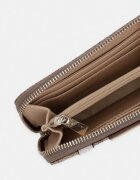 GUESS портфейл дамски от имитация на кожа LAUREL бежов SWSS74 59140