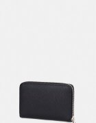 GUESS портфейл дамски от имитация на кожа LAUREL черен SWZG74 59140