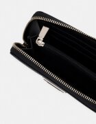 GUESS портфейл дамски от имитация на кожа LAUREL черен SWZG74 59140