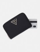 GUESS портфейл дамски от имитация на кожа LAUREL черен SWZG74 59140