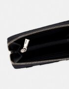 GUESS портфейл дамски от имитация на кожа LAUREL сив SWSS74 59140