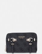 GUESS портфейл дамски от имитация на кожа LEONA сив SWSG99 17140