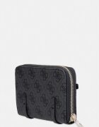 GUESS портфейл дамски от имитация на кожа LEONA сив SWSG99 17140