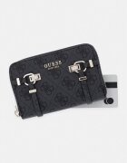 GUESS портфейл дамски от имитация на кожа LEONA сив SWSG99 17140