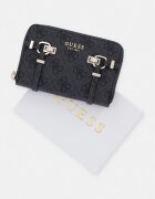 GUESS портфейл дамски от имитация на кожа LEONA сив SWSG99 17140