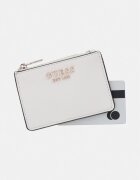 GUESS портфейл дамски от имитация на кожа PATSIE бял SWZG99 19505