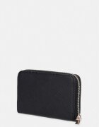 GUESS портфейл дамски от имитация на кожа PATSIE черен SWZG99 19140