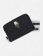 GUESS портфейл дамски от имитация на кожа PATSIE черен SWZG99 19140