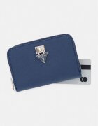 GUESS портфейл дамски от имитация на кожа PATSIE тъмносин SWZG99 19140
