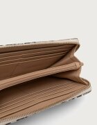 GUESS портфейл дамски от имитация на кожа YVONNE бежов SWKG23 29146