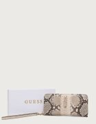 GUESS портфейл дамски от имитация на кожа YVONNE бежов SWKG23 29146