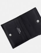 GUESS портфейл мъжки от кожа BERNA черен SMBEHN LEA04