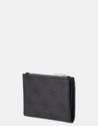 GUESS портфейл мъжки от кожа MILANO черен SMMALO LEA03