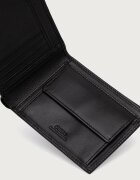 GUESS портфейл мъжки от кожа MILANO черен SMMISL LEA20