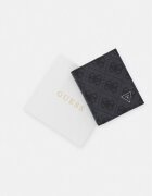 GUESS портфейл мъжки от кожа MILANO сив SMVELE LEA04