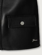 GUESS преходно яке за деца от имитация на кожа черно J6BL05 W3997