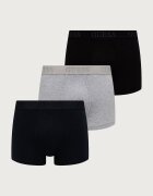 GUESS прилепнали боксерки мъжки от памук с еластан JOE 3 броя черни U6BG05 K5371
